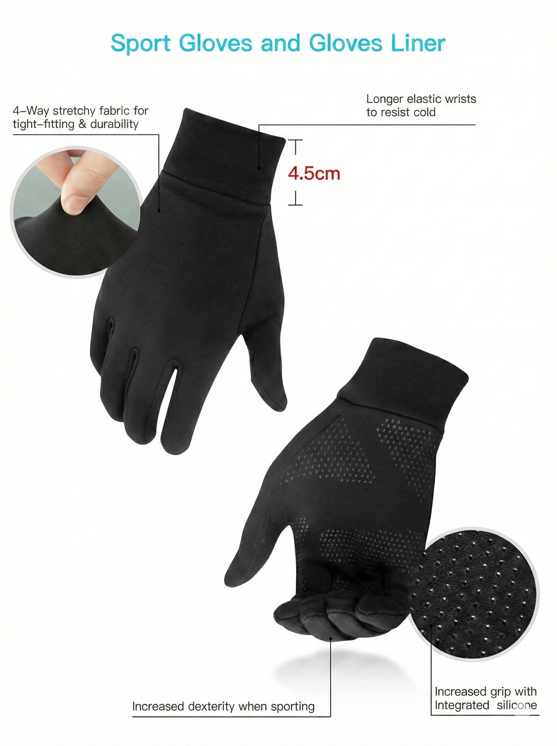 Lightweight Running Gloves