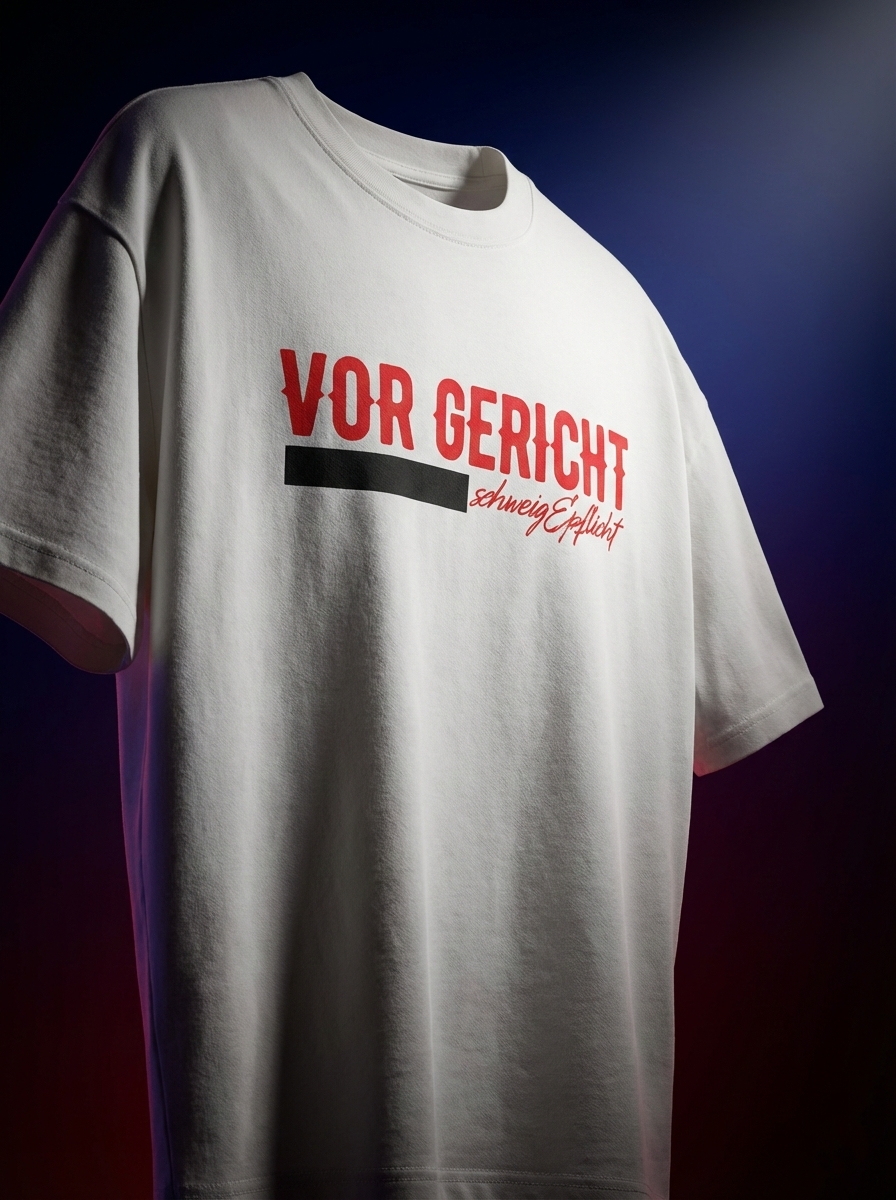 SCHWEIGEPFLICHT Oversized T-Shirt (unisex)