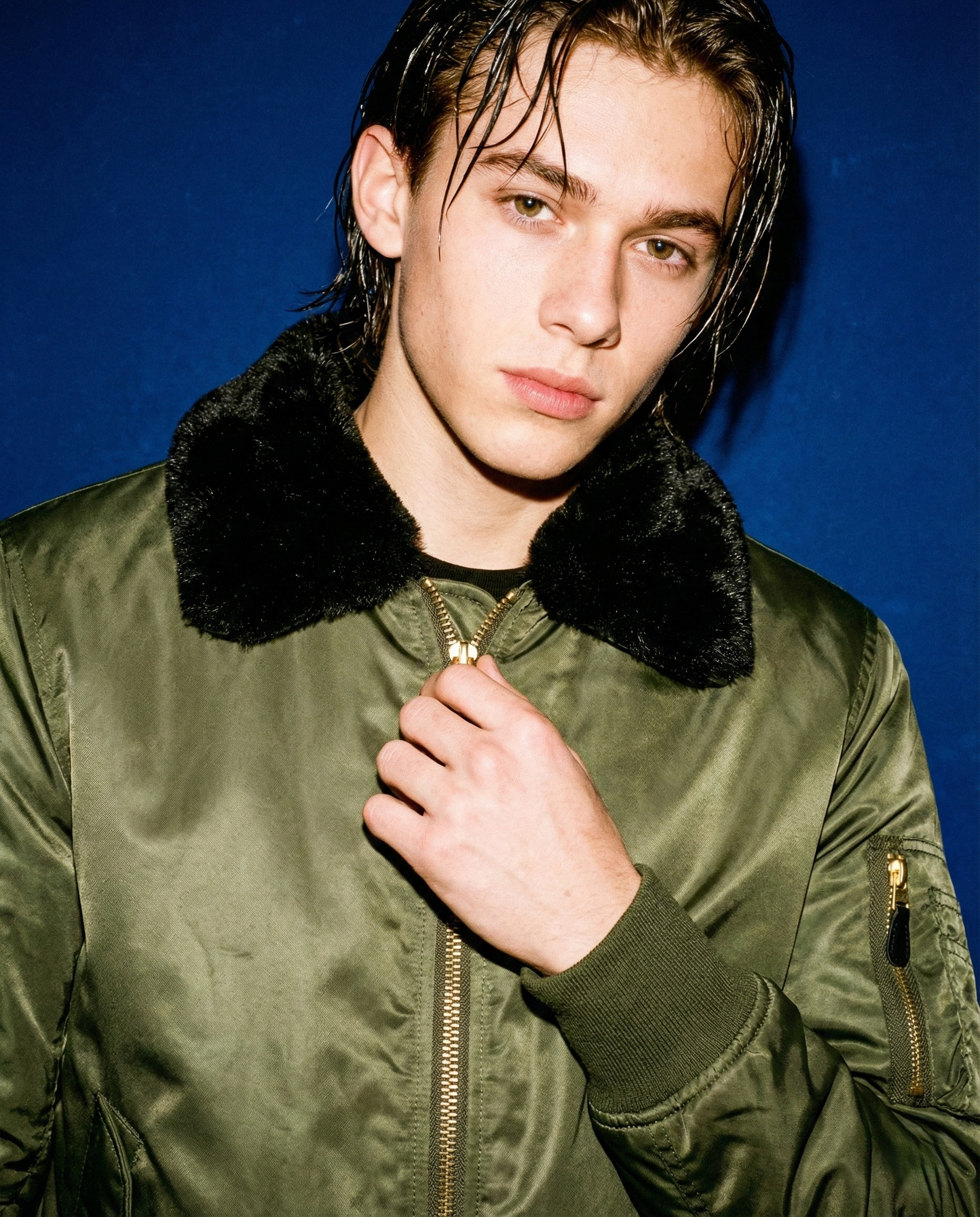 Fur Collar Bomber Jacke (Men)