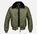 Fur Collar Bomber Jacke (Men)
