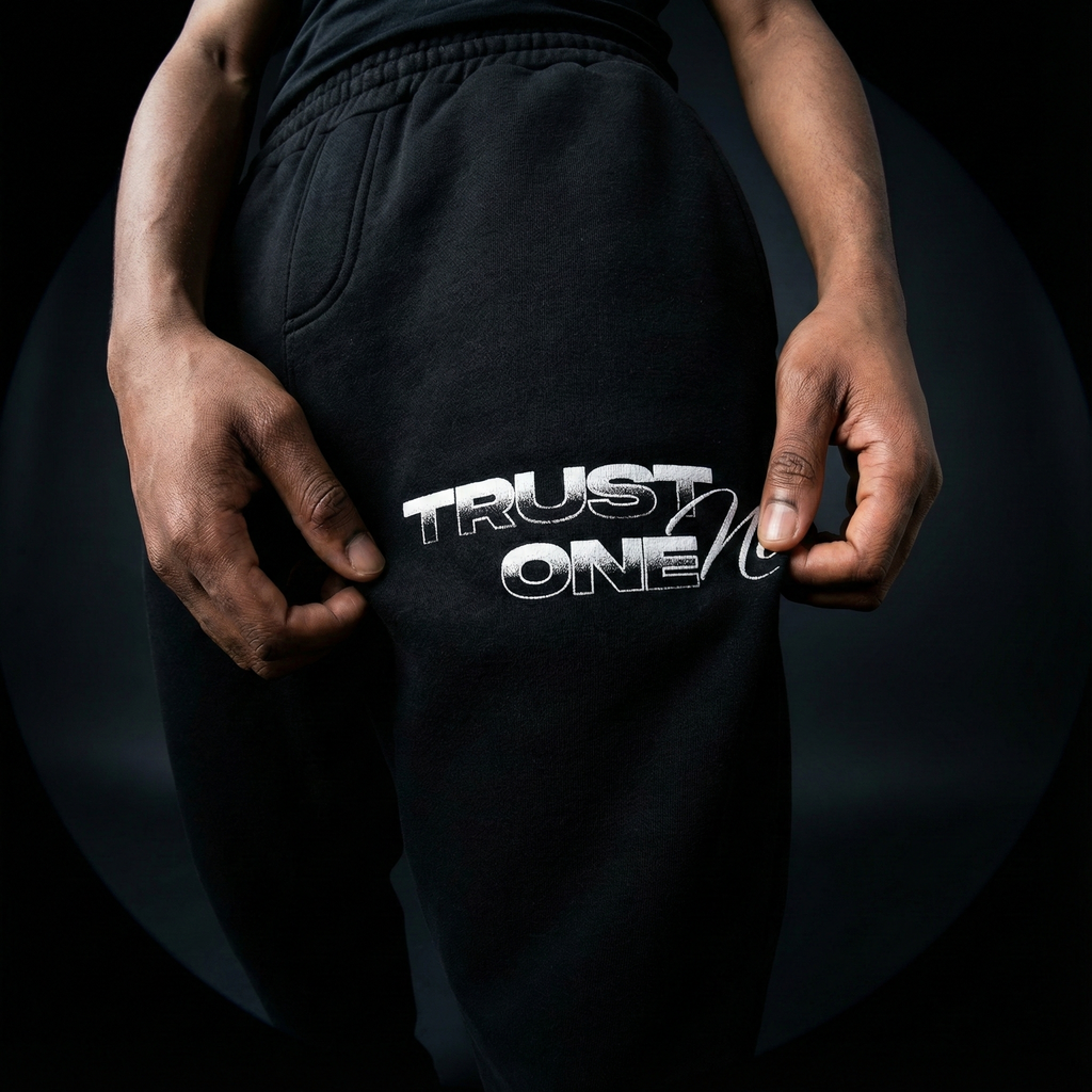 DON'T TRUST Oversized Sweatpants (unisex)