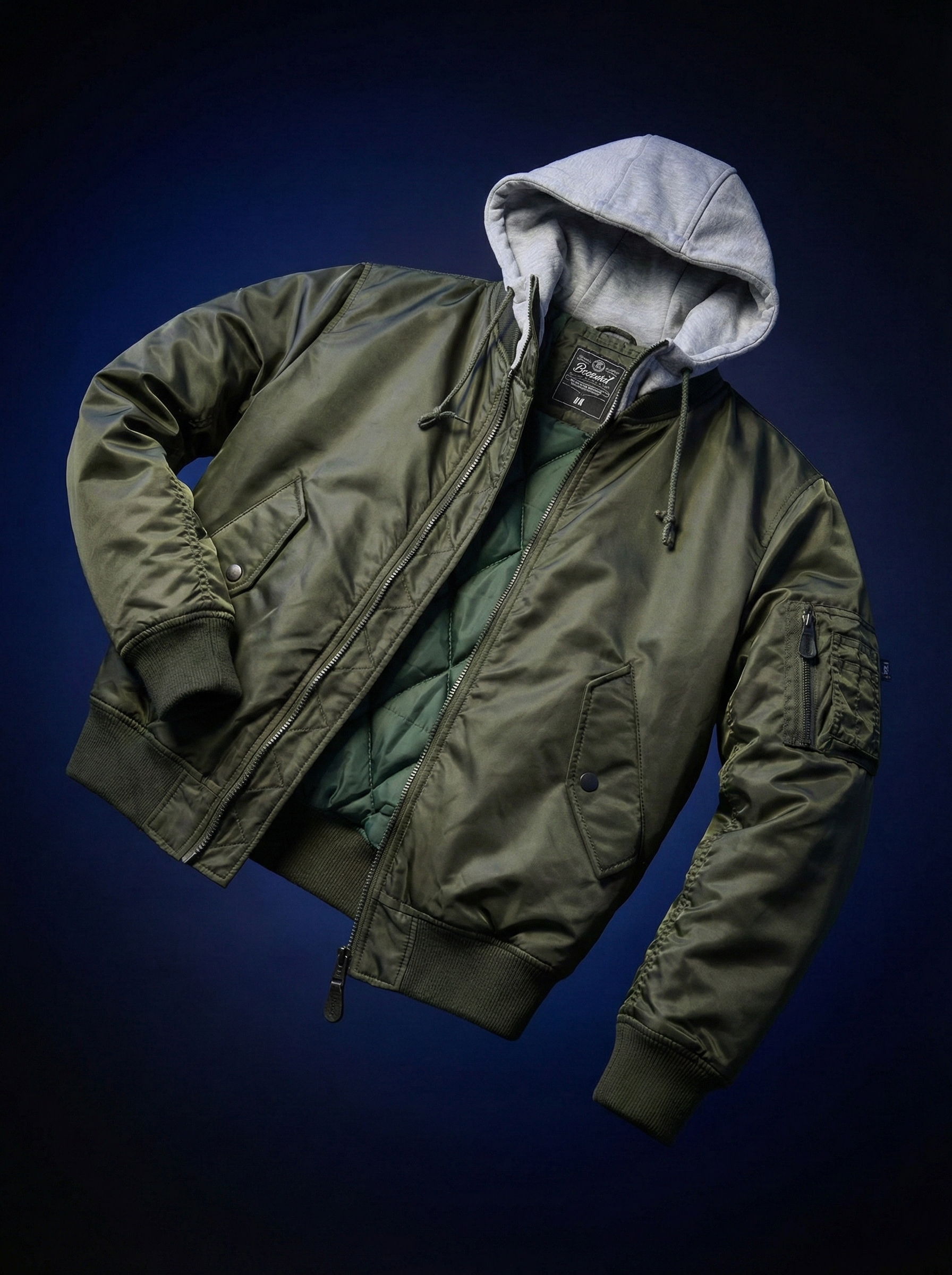 GERMAN HOODED BOMBER (Men)