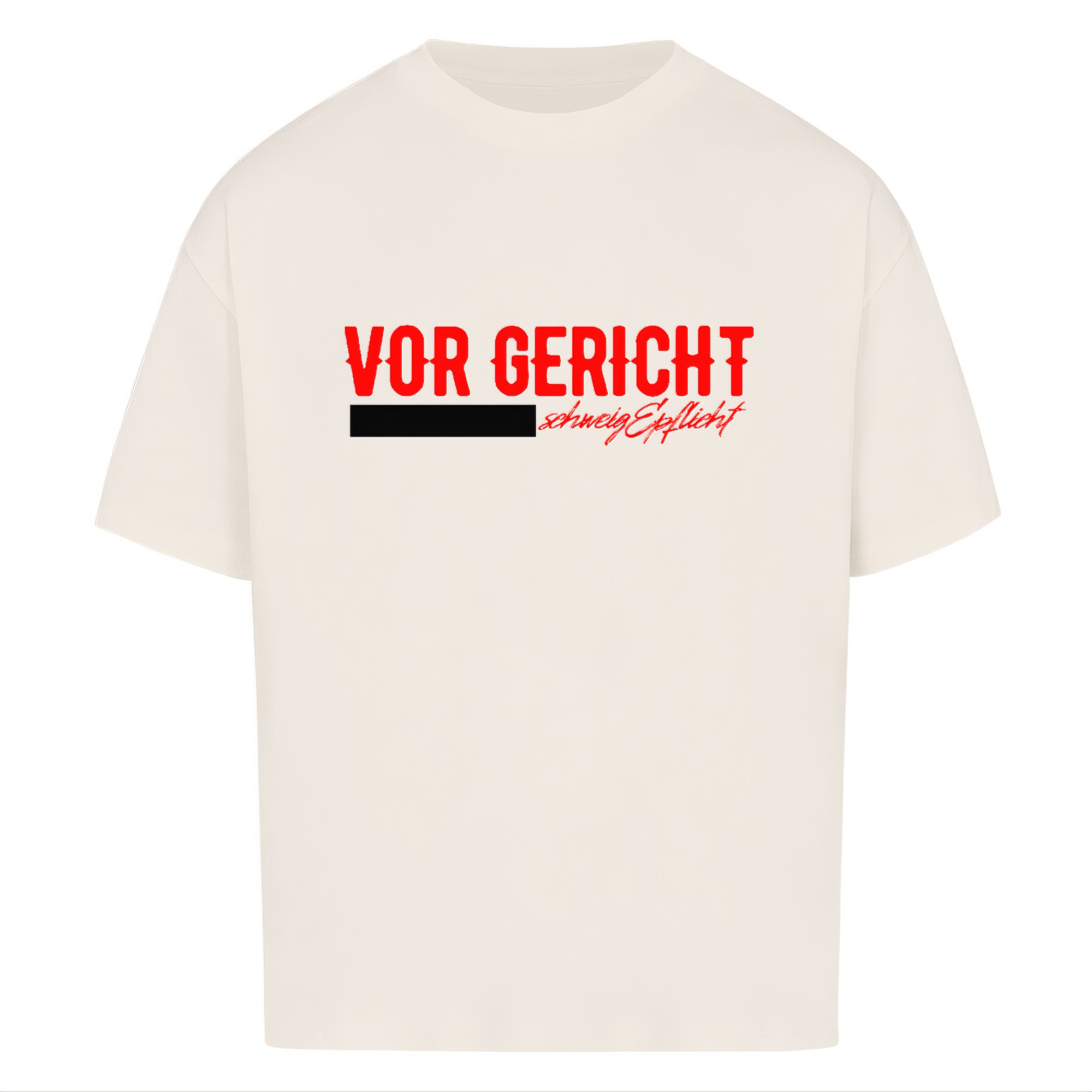 SCHWEIGEPFLICHT Oversized T-Shirt