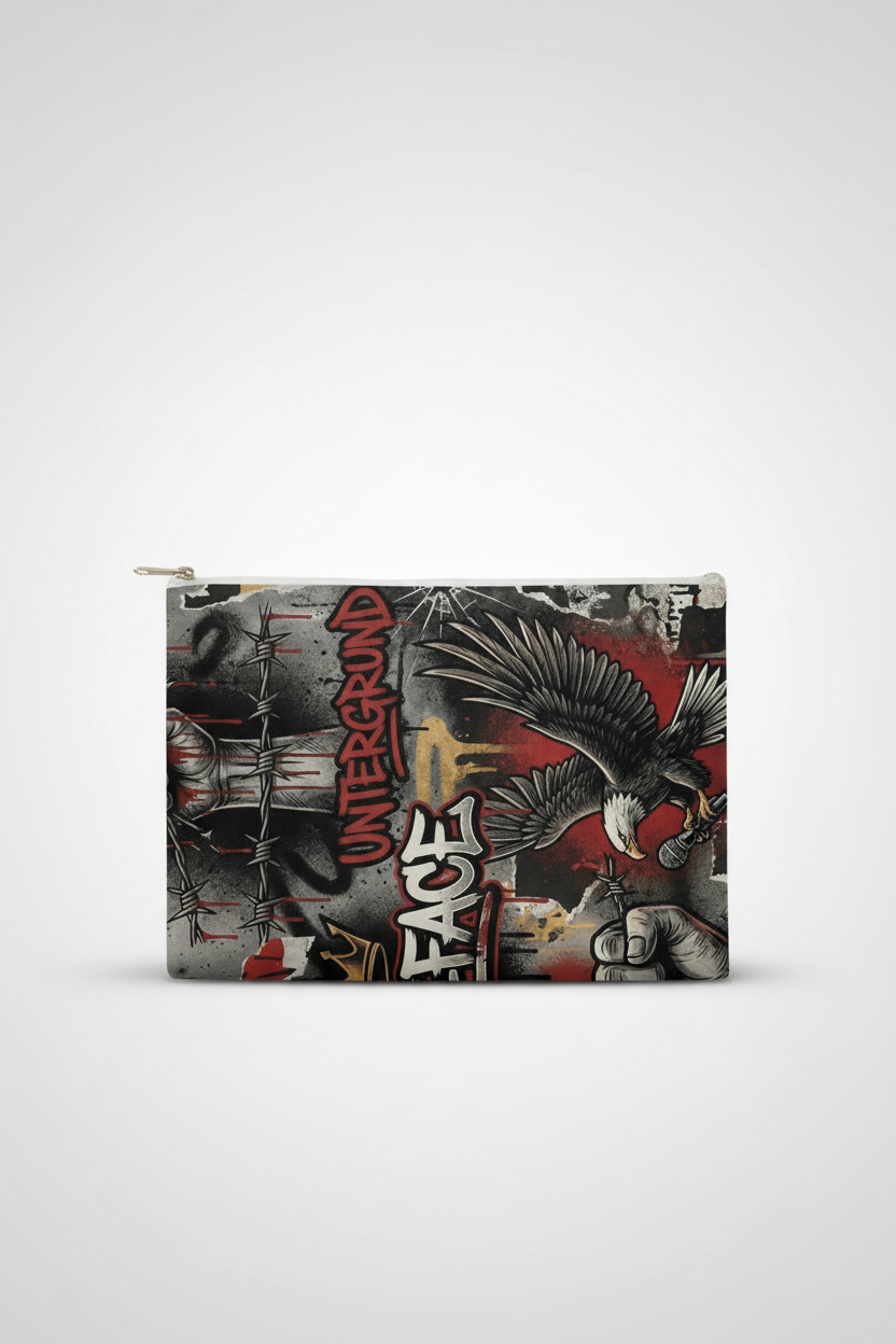 2RUEFACE STOFFTASCHE - Back View