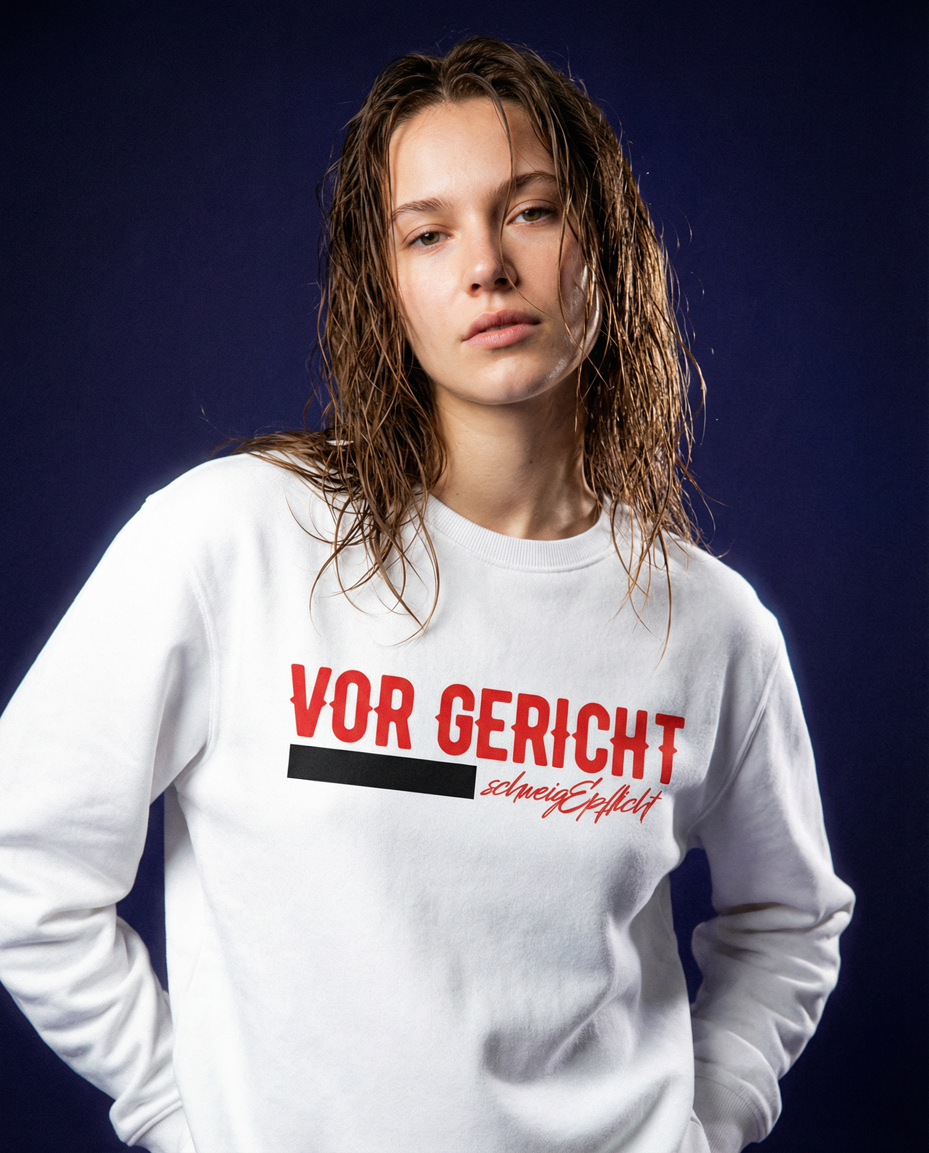 SCHWEIGEPFLICHT Premium Sweatshirt