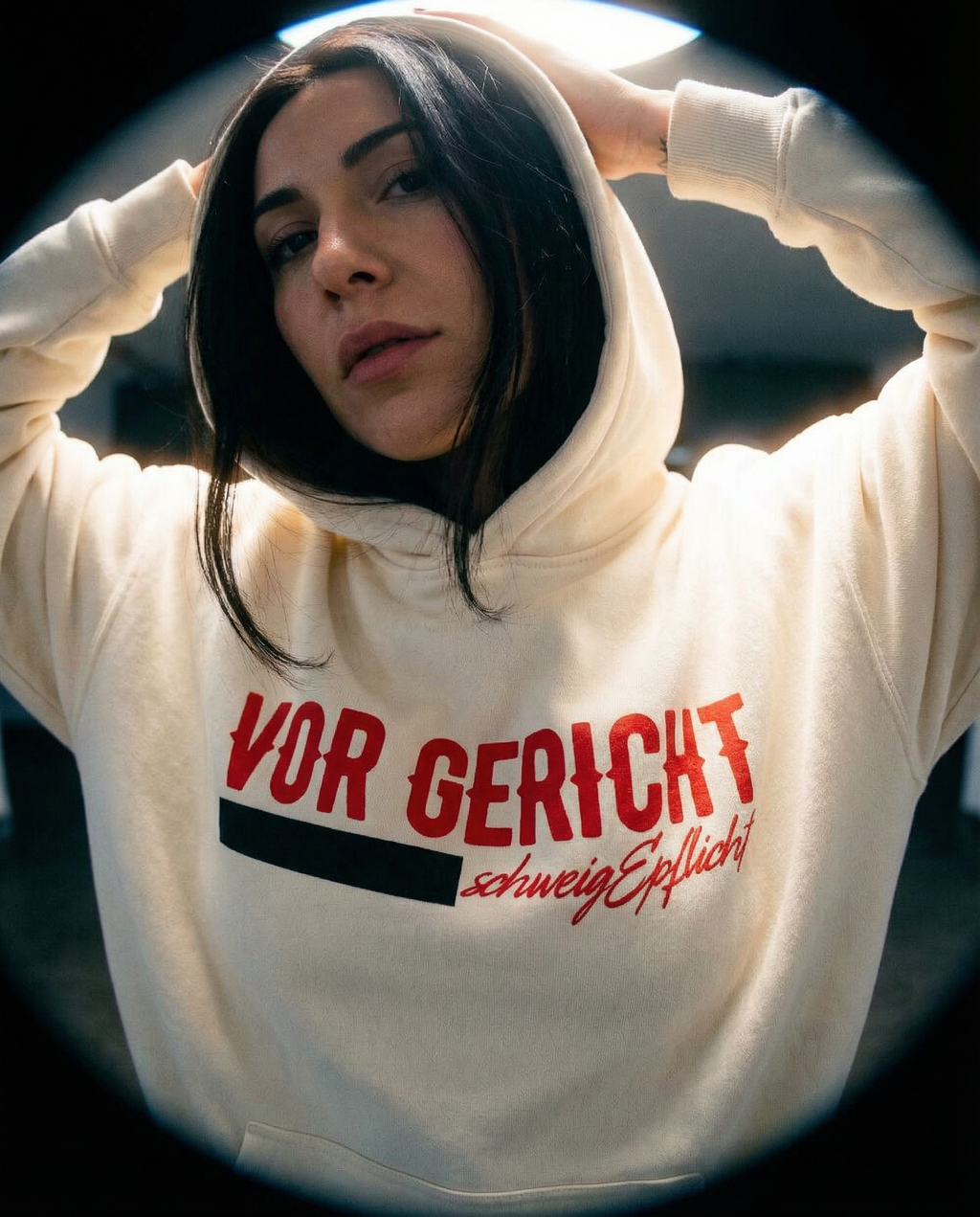 SCHWEIGEPFLICHT Oversized Hoodie