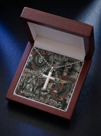 SKULPTURALES KREUZ. HEAVY BALL CHAIN.