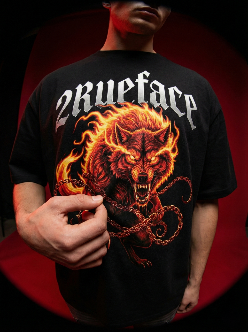 FireWolf Oversized T-Shirt (unisex)