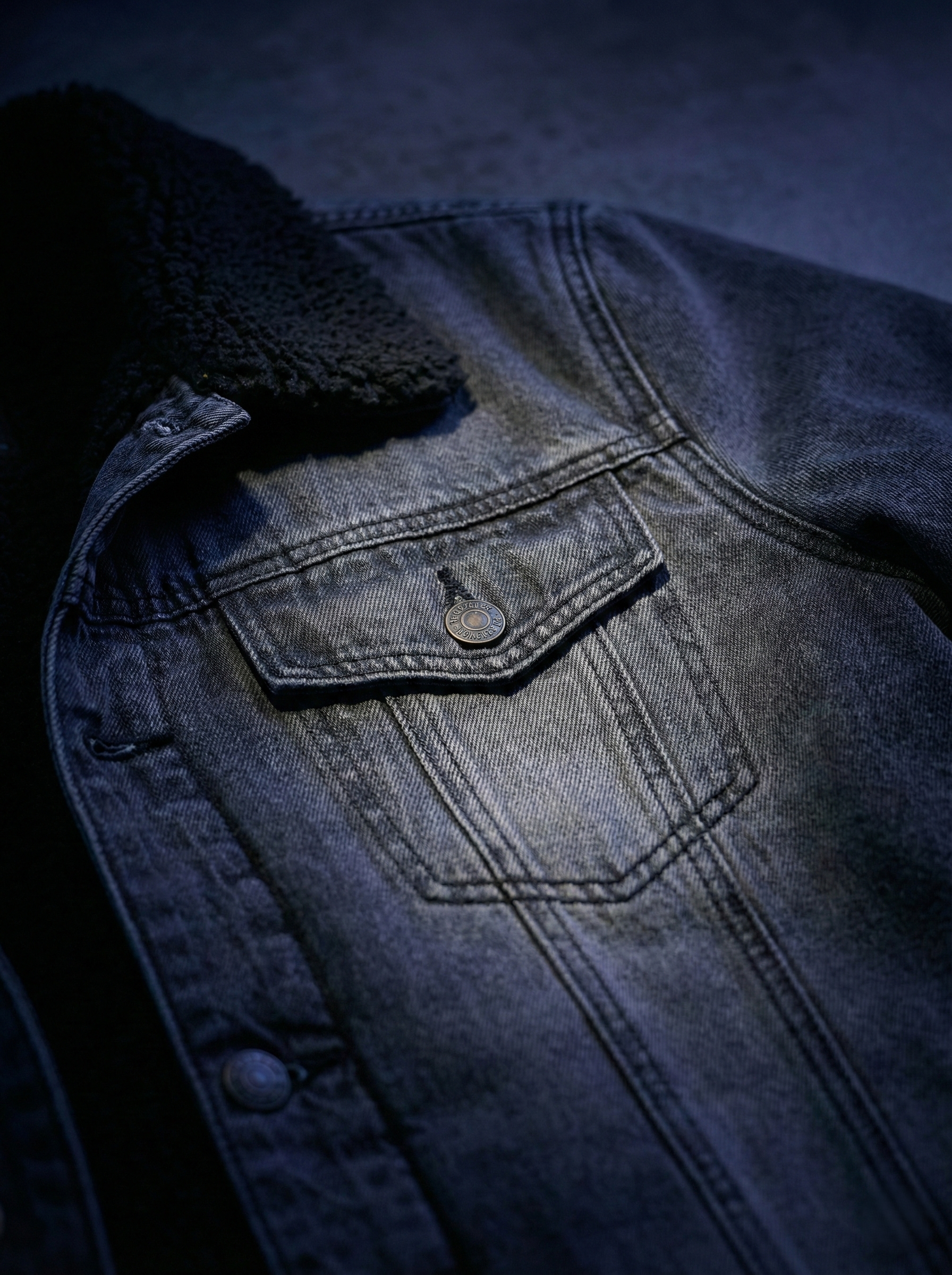 Sherpa Demin Jacke (unisex)