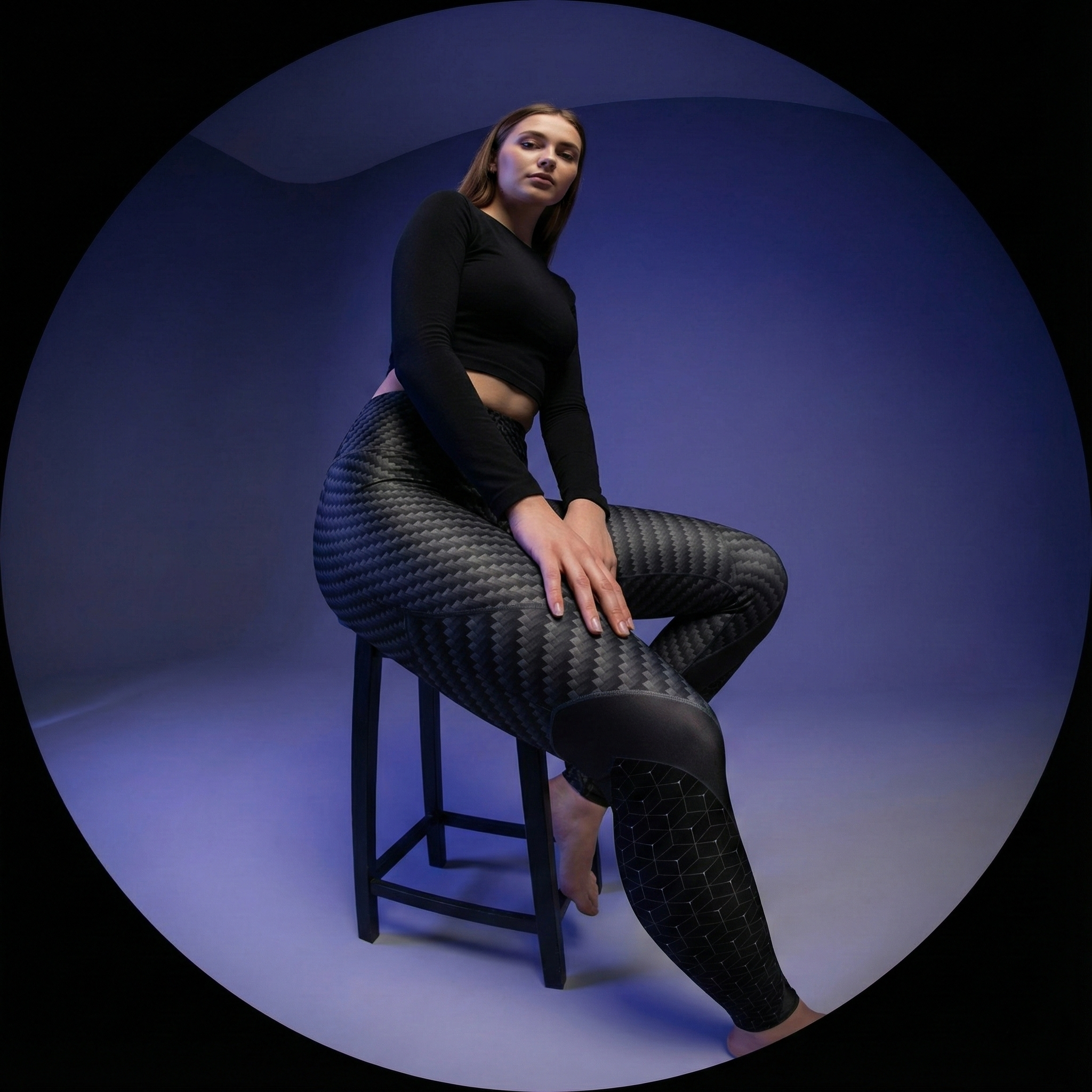 Carbon Fiber Sports Leggings